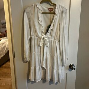 Show Me Your MuMu White Dress NWT